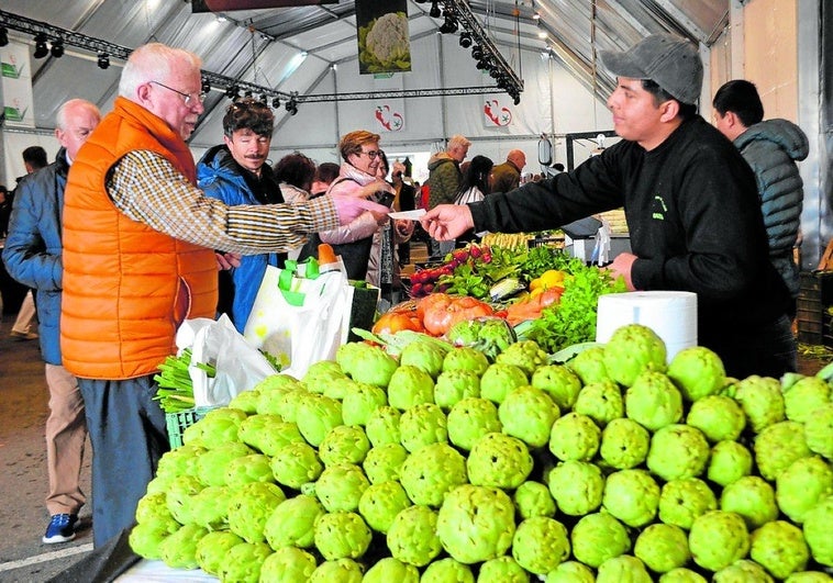 Y para terminar, degustación verdulera en Calahorra